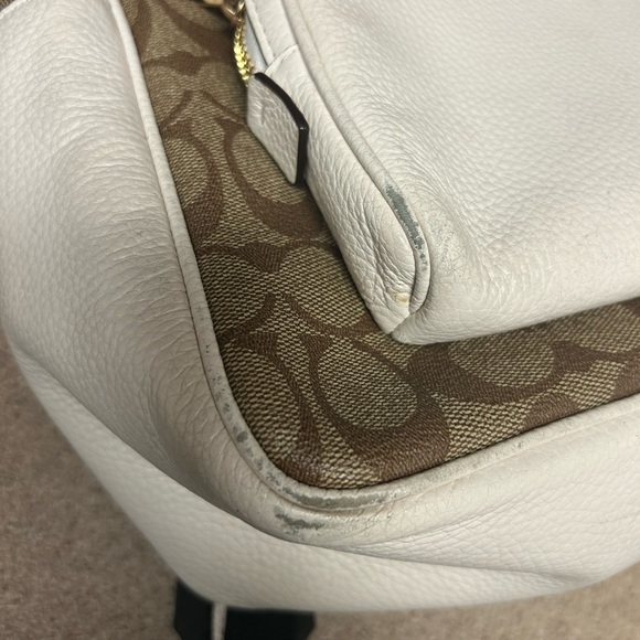 Signature canvas Coach Backpack - Picture 13 of 17